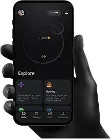 MVP development service - Mobile app interface showing product launch